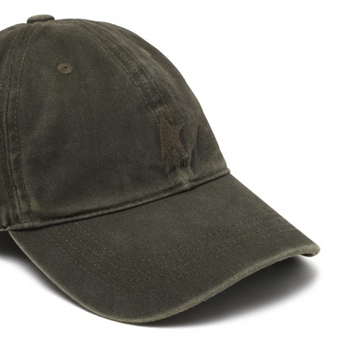 Dark olive-green baseball cap 2
