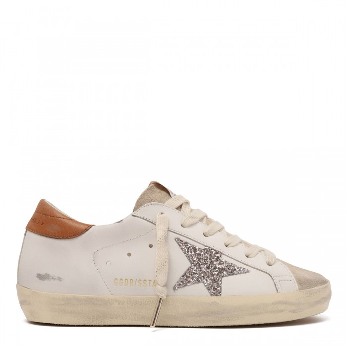 SuperStar sneakers with glittery star