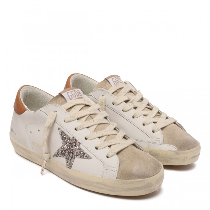 SuperStar sneakers with glittery star