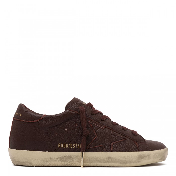 SuperStar pebbled leather sneakers