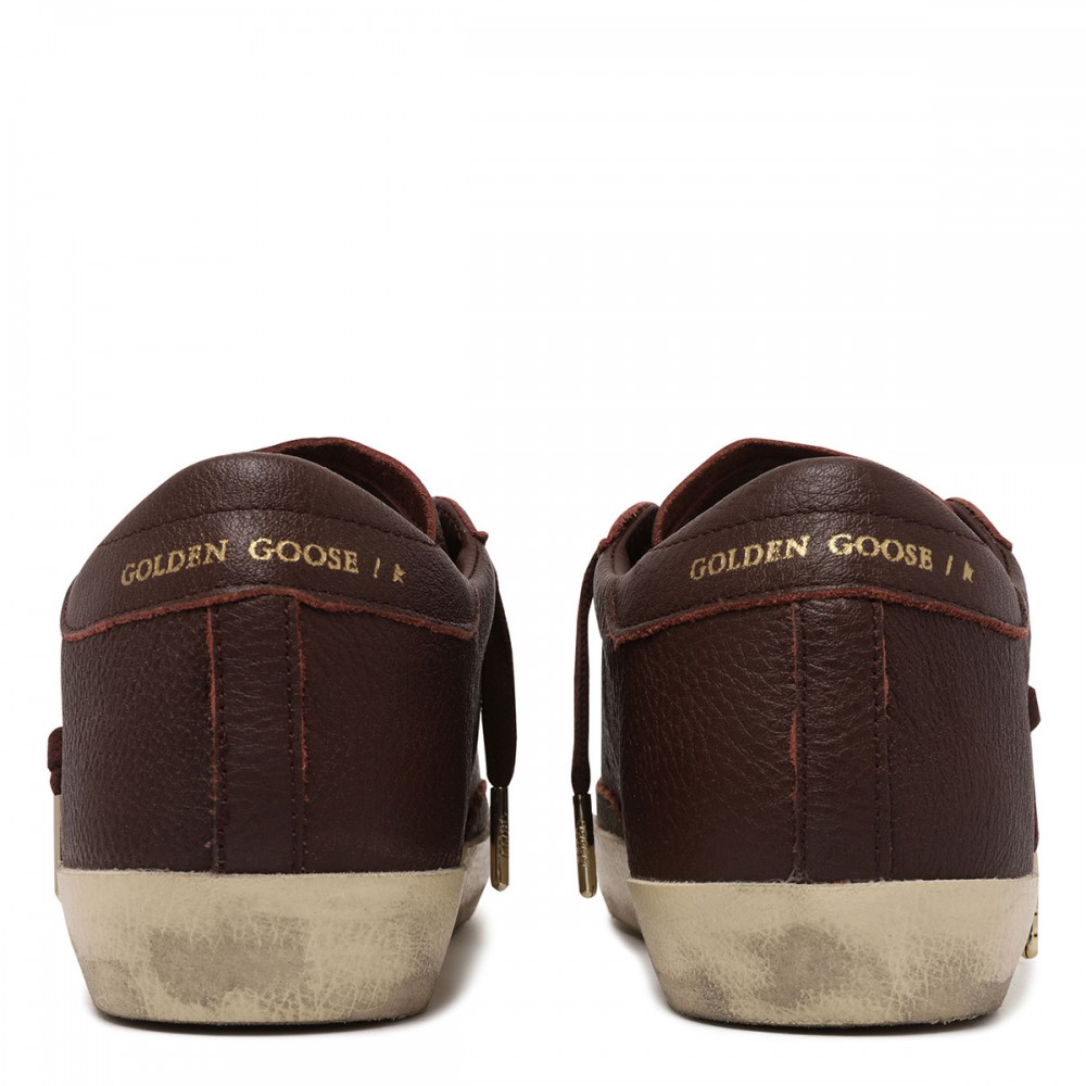 SuperStar pebbled leather sneakers