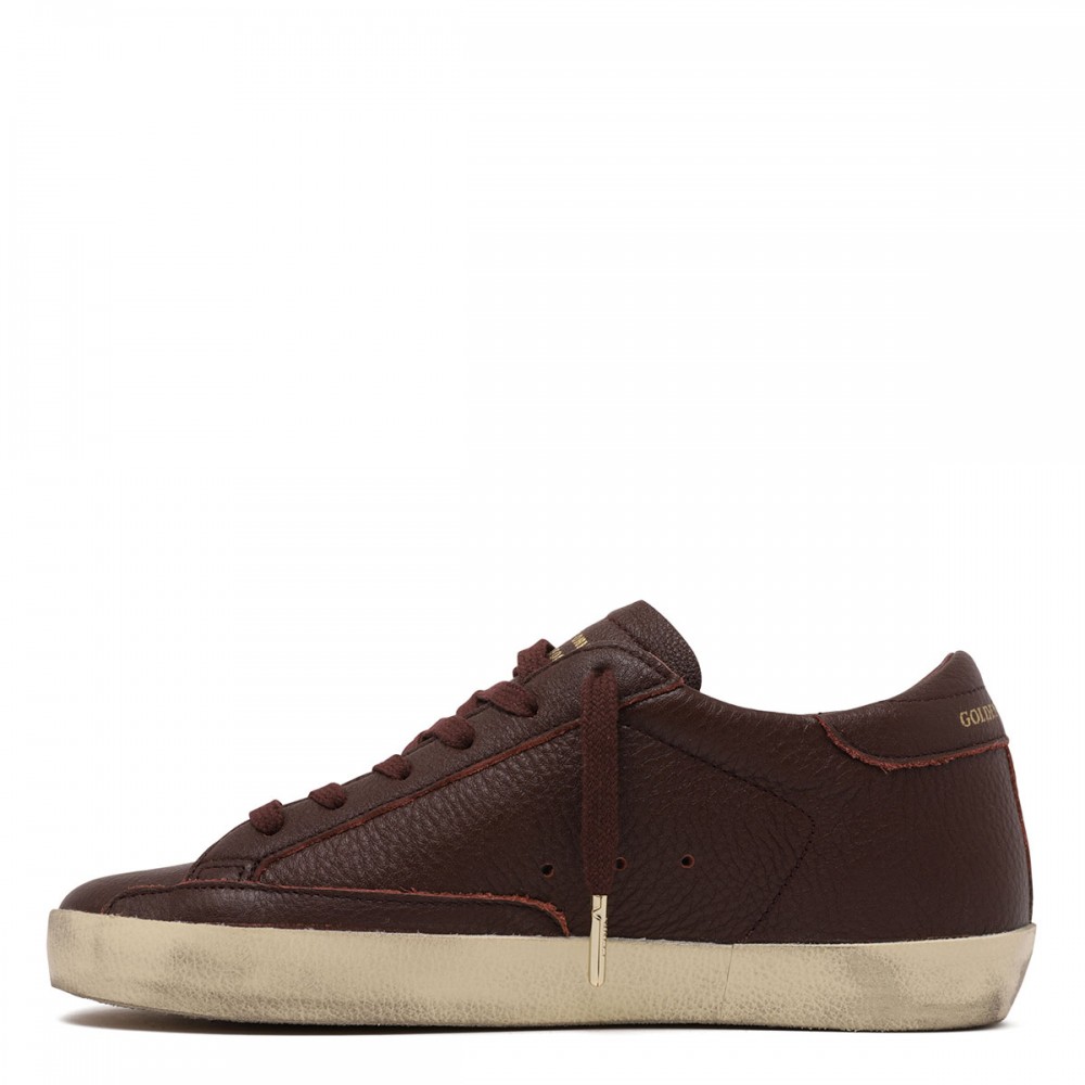 SuperStar pebbled leather sneakers