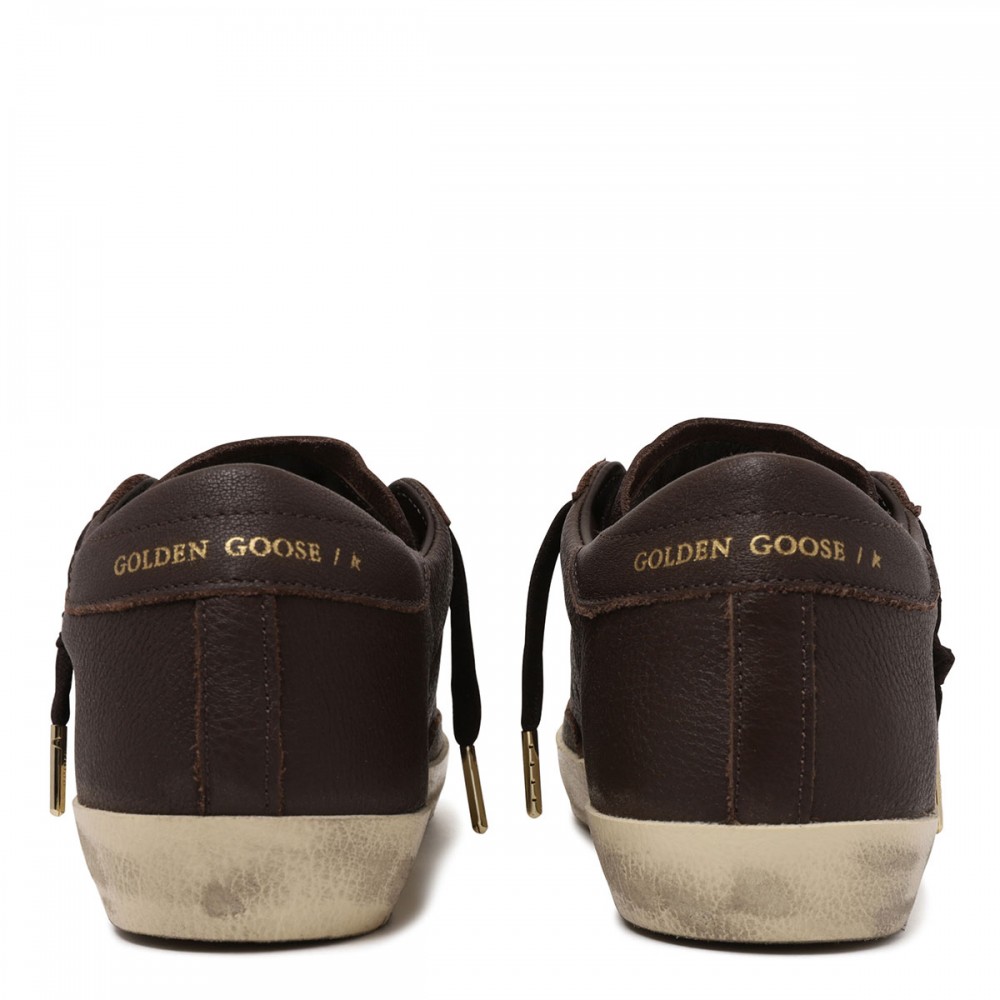 SuperStar pebbled leather sneakers