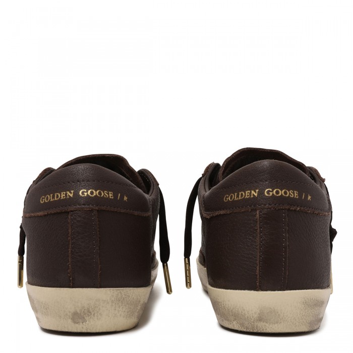 SuperStar pebbled leather sneakers