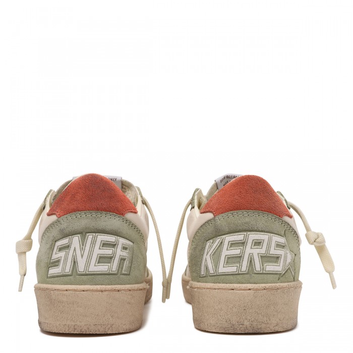BallStar nappa and suede sneakers