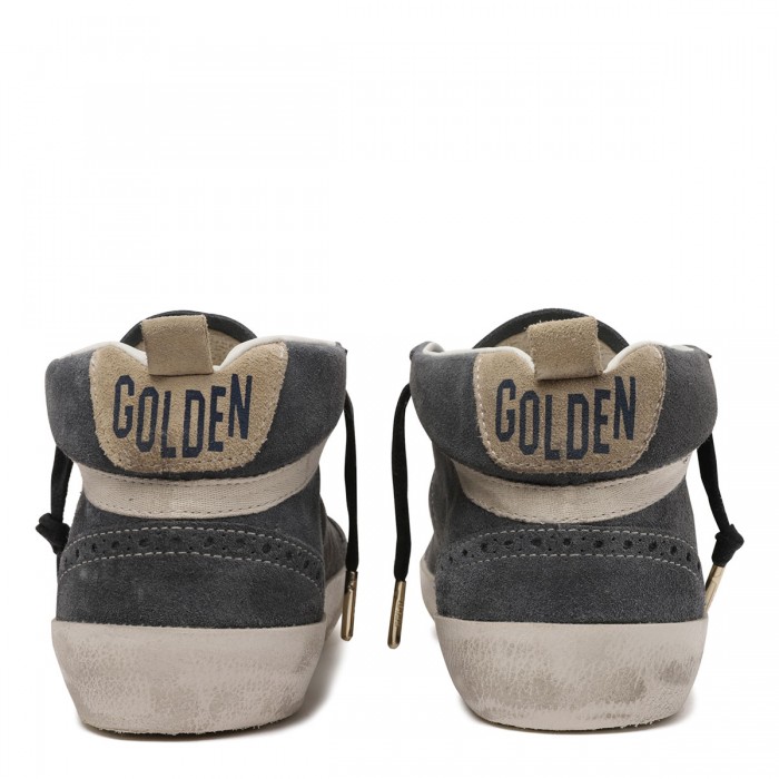MidStar suede sneakers with glittery star