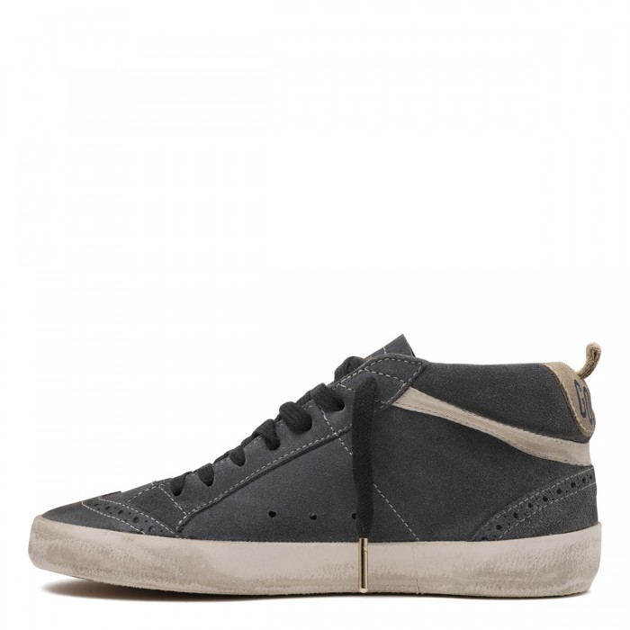 MidStar suede sneakers with glittery star