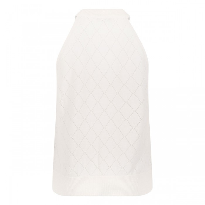 Sleeveless knit top