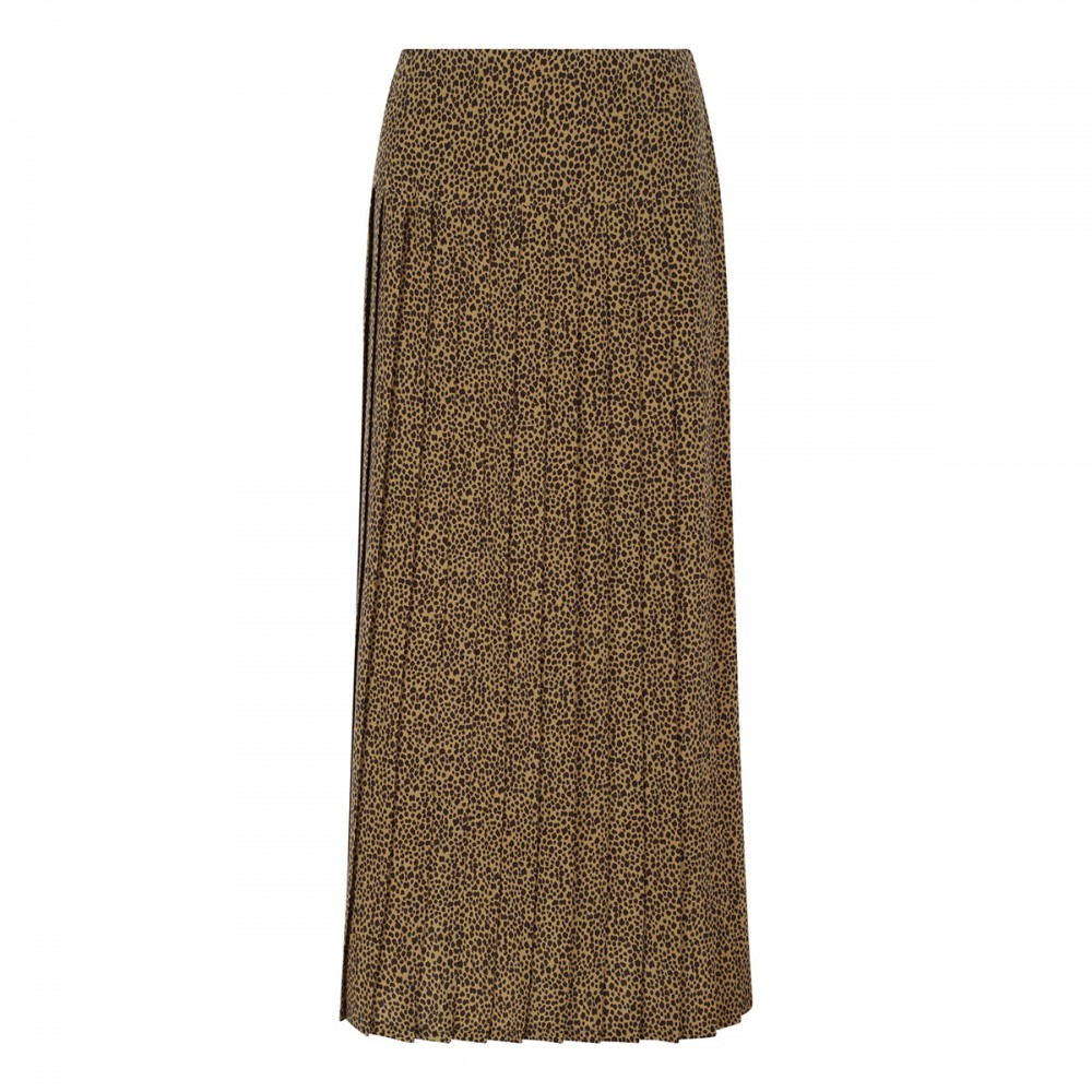 Fauve Eclat Micromacula print skirt