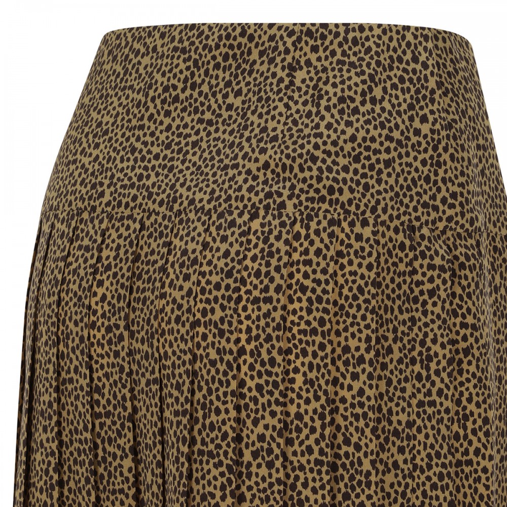 Fauve Eclat Micromacula print skirt