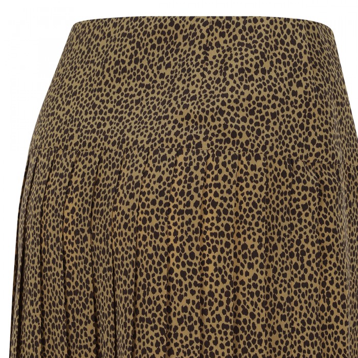 Fauve Eclat Micromacula print skirt