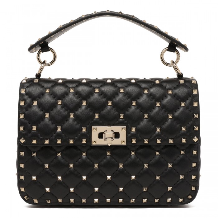 Rockstud spike medium shoulder bag