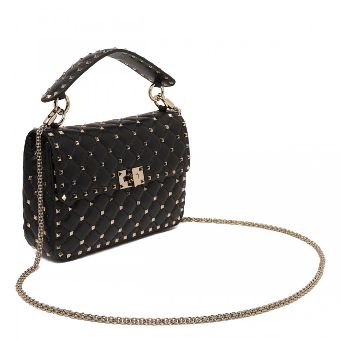 Rockstud spike medium shoulder bag
