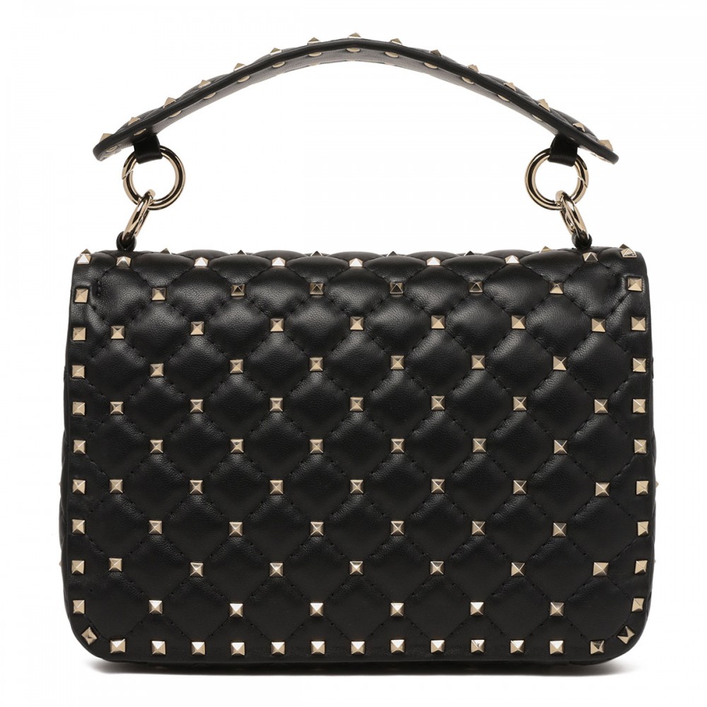 Rockstud spike medium shoulder bag