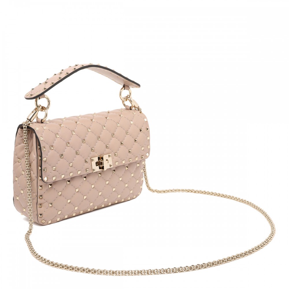Rockstud spike medium shoulder bag