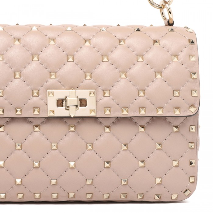 Rockstud spike medium shoulder bag