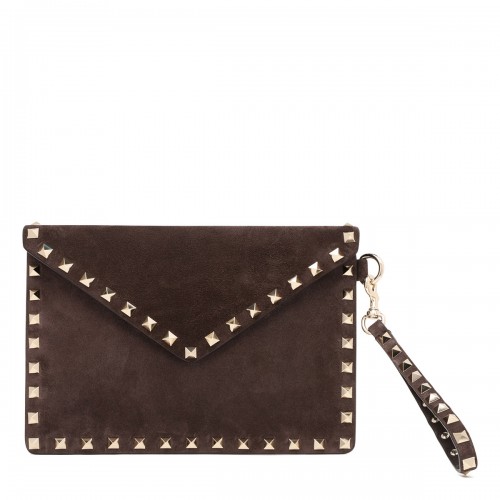Rockstud flat pouch