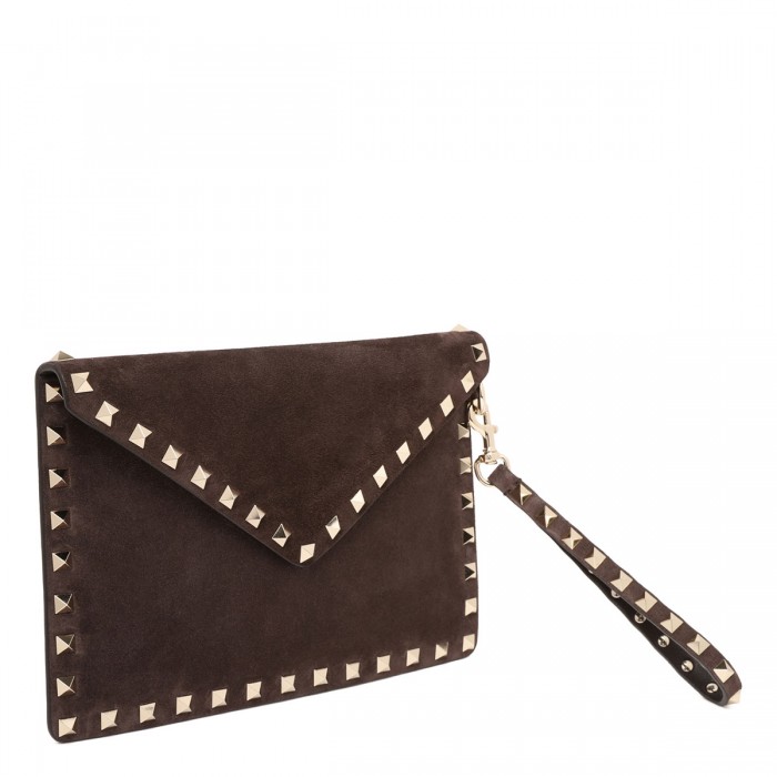 Rockstud flat pouch