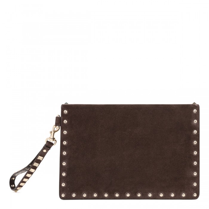 Rockstud flat pouch