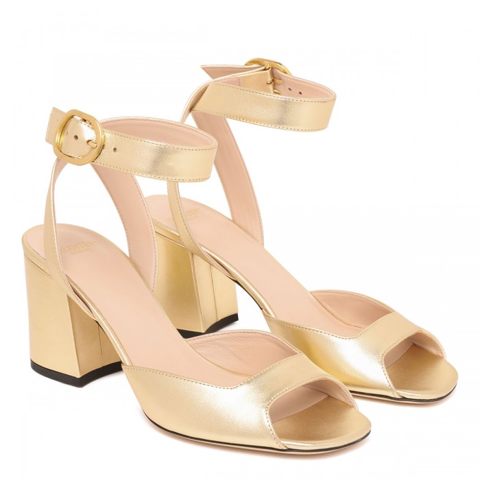 Fawcette 75 metallic sandals