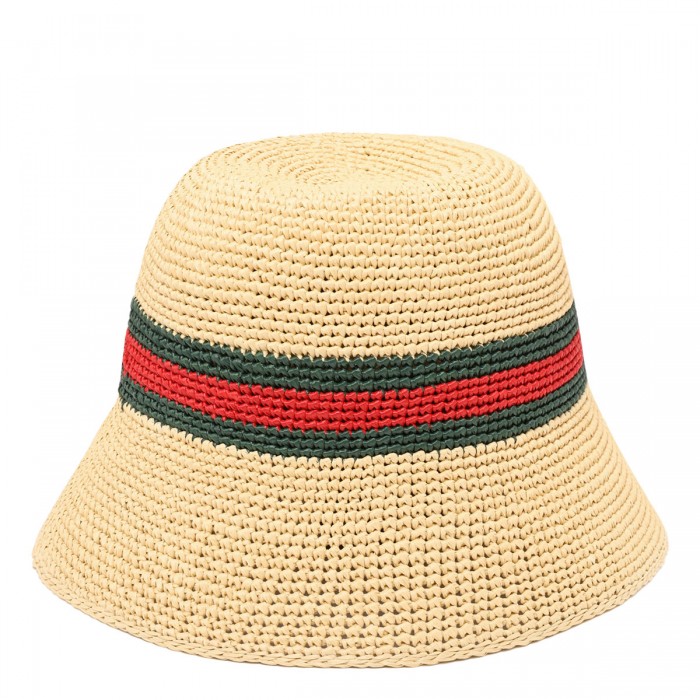 Woven bucket hat with Web