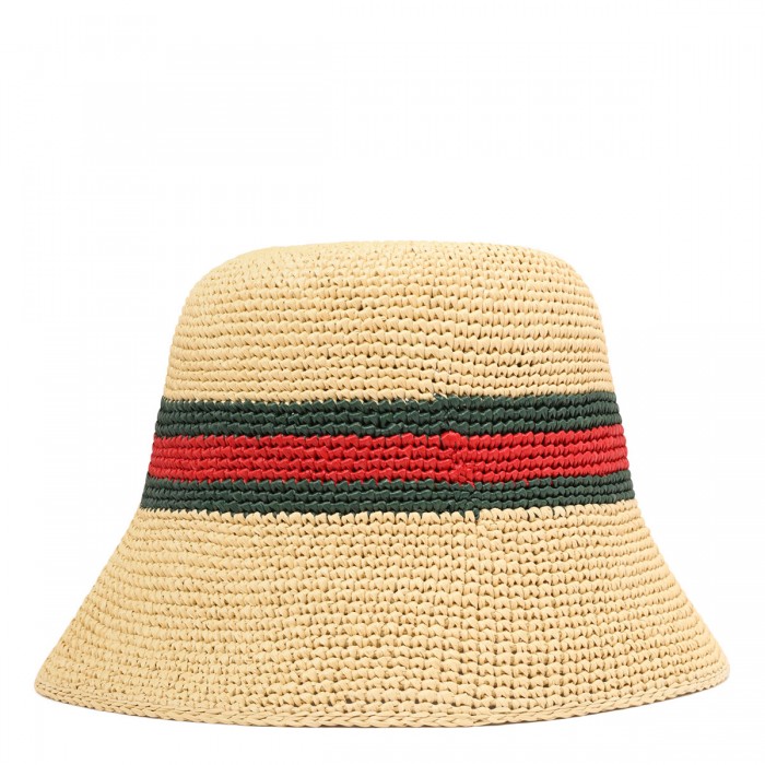 Woven bucket hat with Web