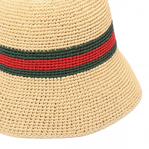 Woven bucket hat with Web 2