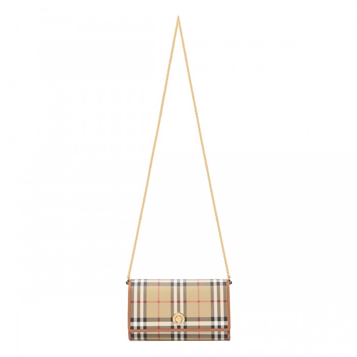 Check chain strap wallet