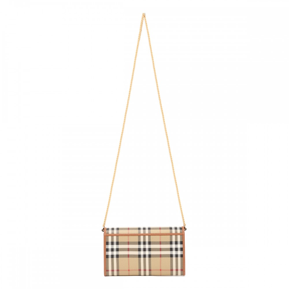 Check chain strap wallet