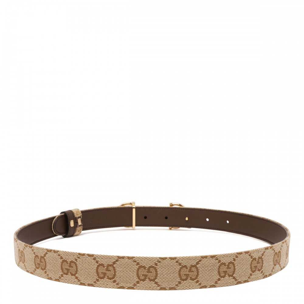 Reversible belt with Horsebit