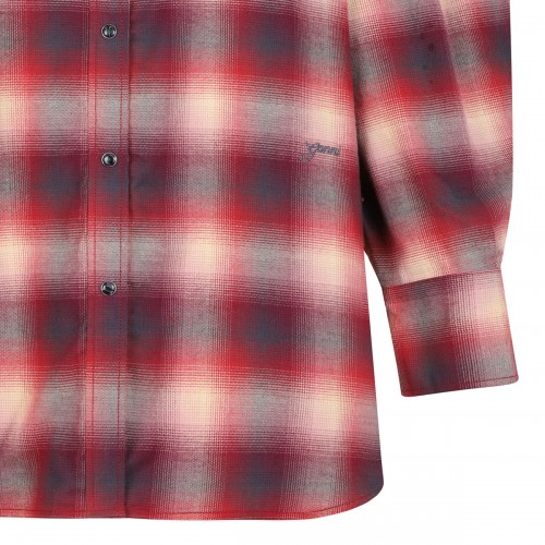 Red check flannel shirt 2