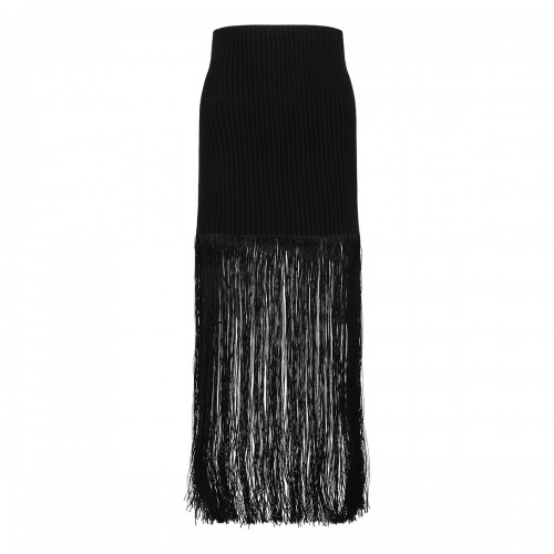 Fringed tube skirt