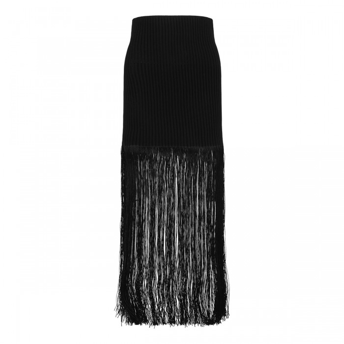 Fringed tube skirt