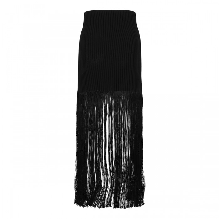 Fringed tube skirt