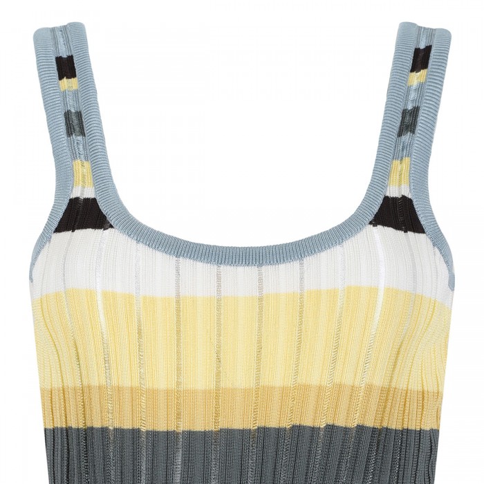 Multicolor crinoline dress