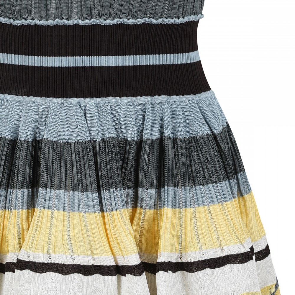 Multicolor crinoline dress