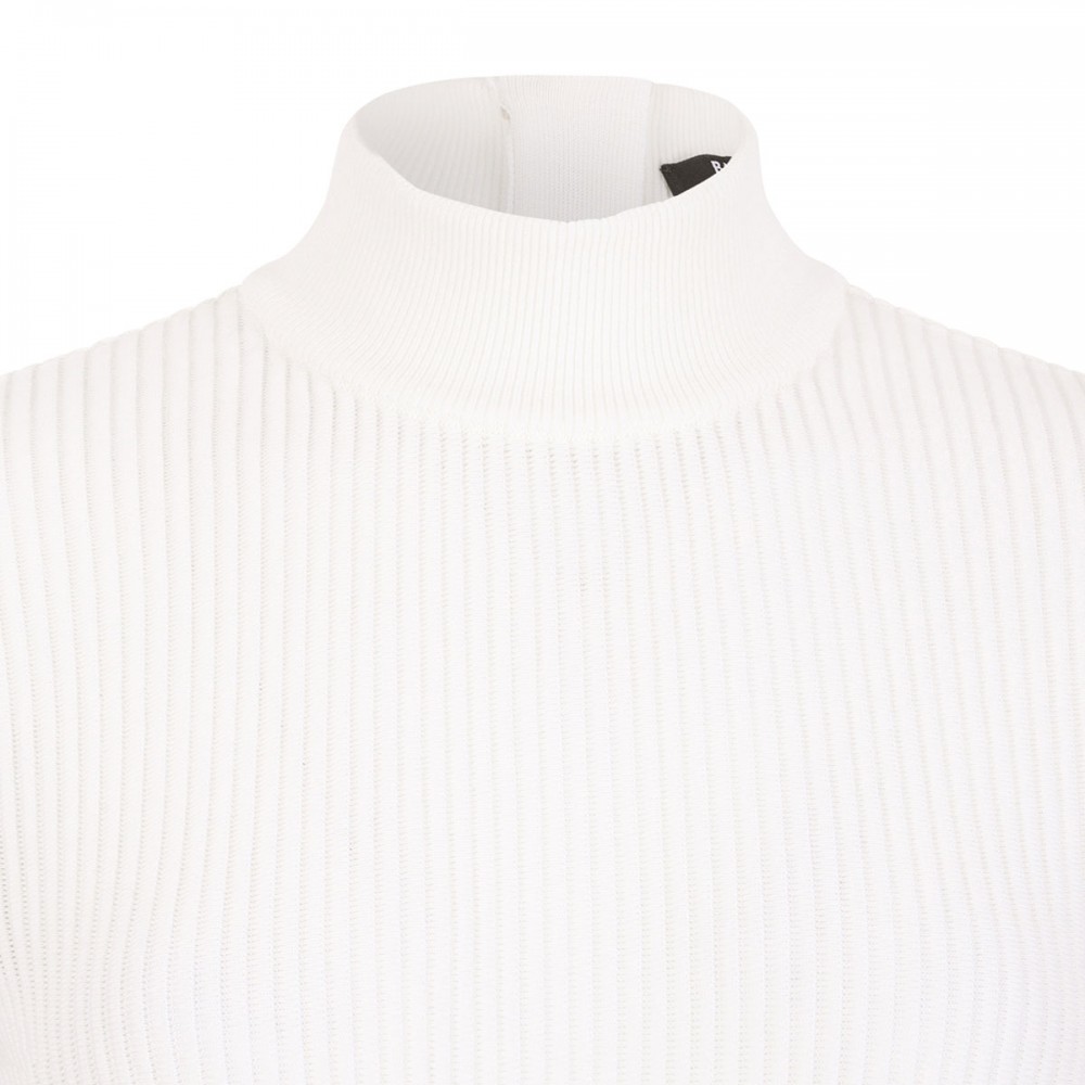 Long ribbed knit dress