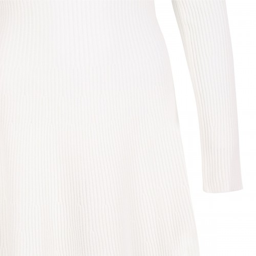 Long ribbed knit dress 2