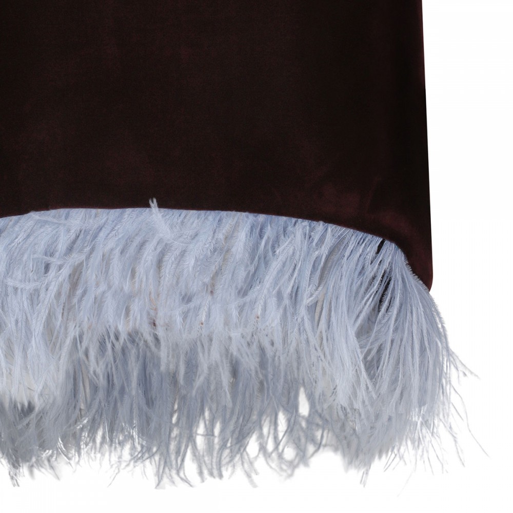 La Scala cotton velvet top