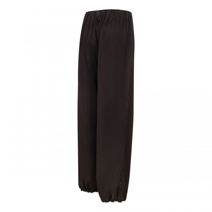 Plisse crinkle pants