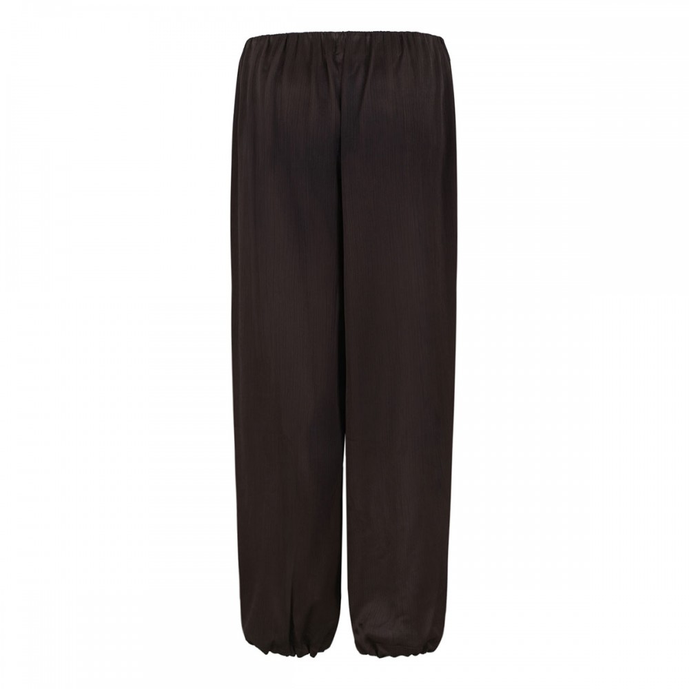 Plisse crinkle pants