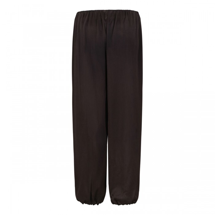 Plisse crinkle pants