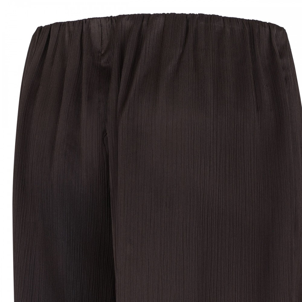 Plisse crinkle pants