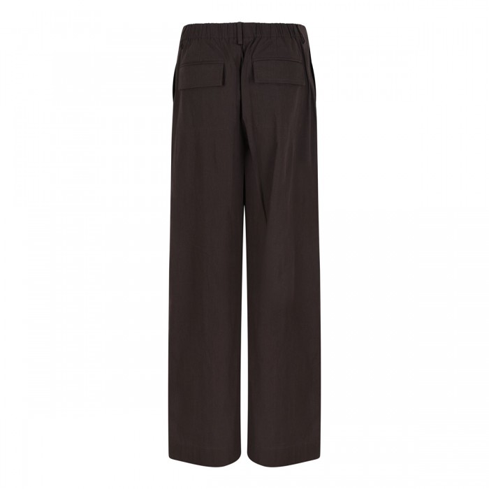 Paneled stretch-cotton pants