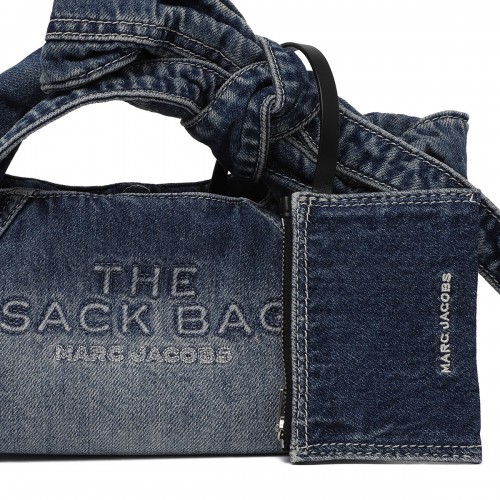 The Bow denim mini sack bag 2