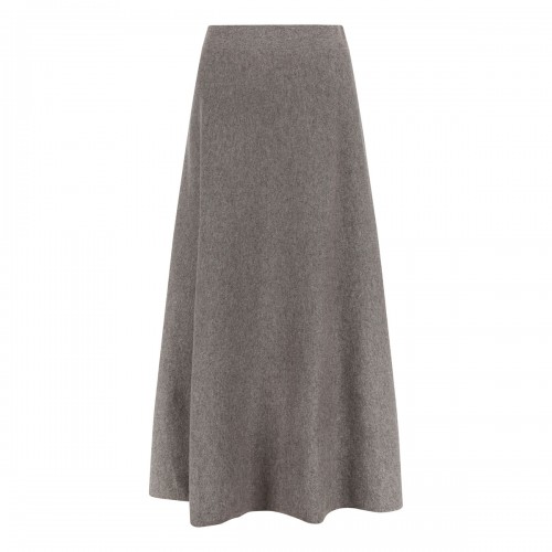 Torie knitted cashmere skirt