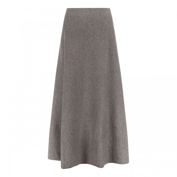 Torie knitted cashmere skirt