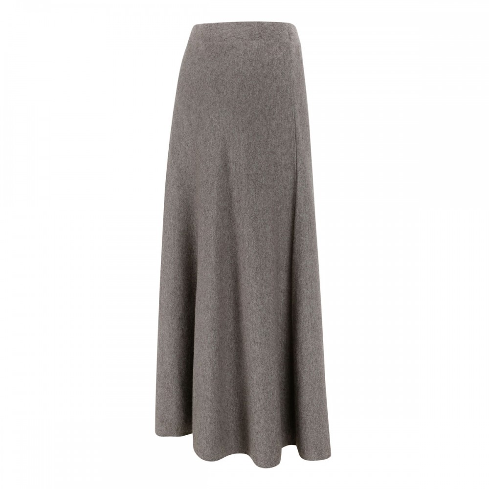 Torie knitted cashmere skirt