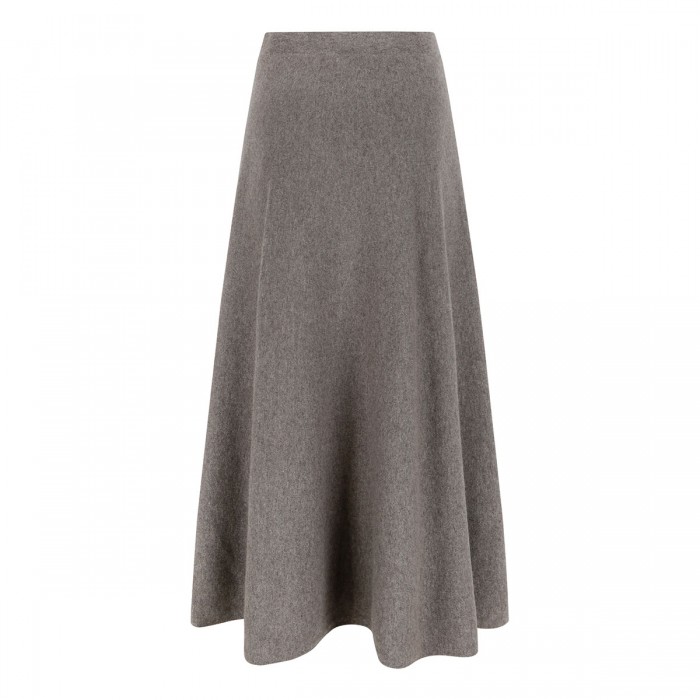 Torie knitted cashmere skirt