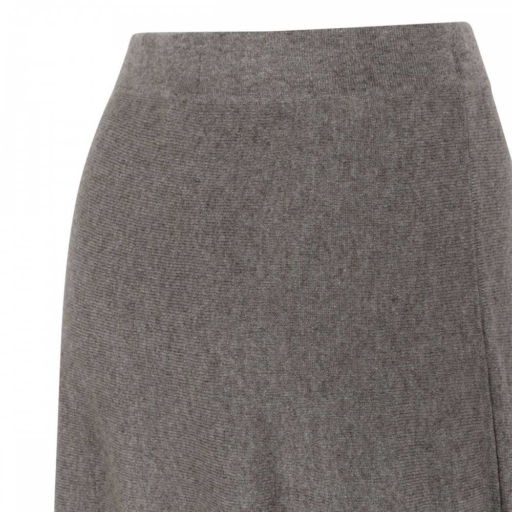 Torie knitted cashmere skirt